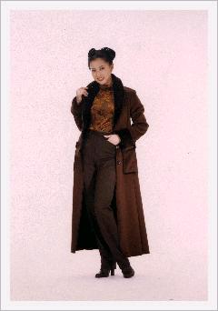 Women\'s ( Ladies ) Maxi Coat-2 Made in Korea